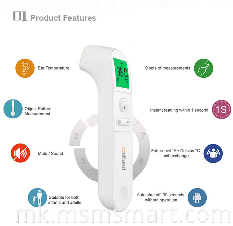 Non-contact Forehead Thermometer Gun